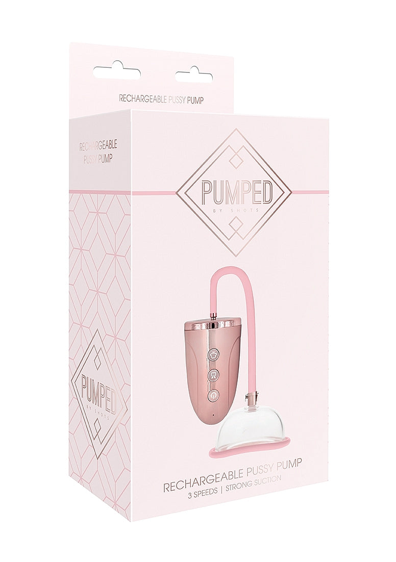 Shots Toys | PUMPED Rechargeable Pussy Pump - Pink