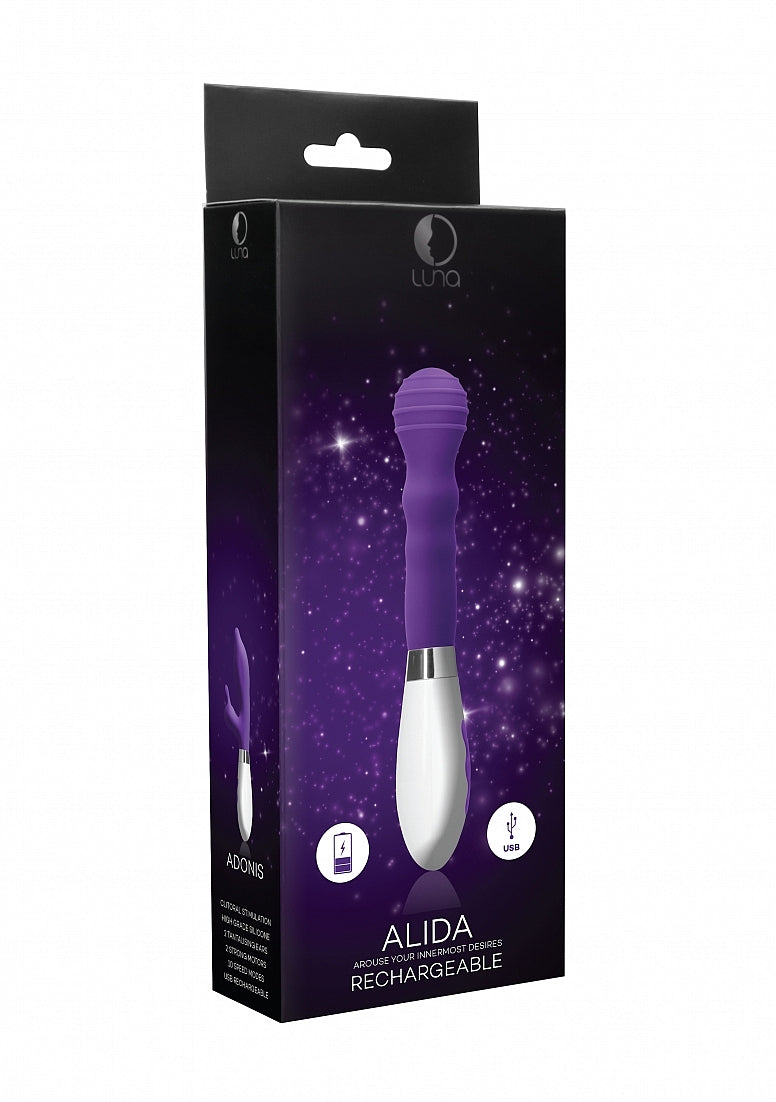 Shots Toys | Luna Alida Rechargeable 10 Speed Vibe Vibrator Purple