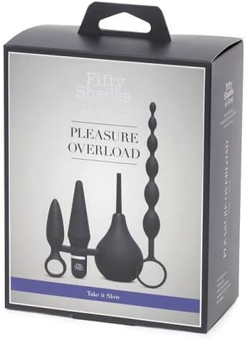 Fifty Shades of Grey Pleassure Overload Take it Slow Anal Kit (4 Piece)