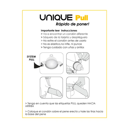 Glyde Uniq Pull With Straps Condoms + Lubricant (3 Pack)