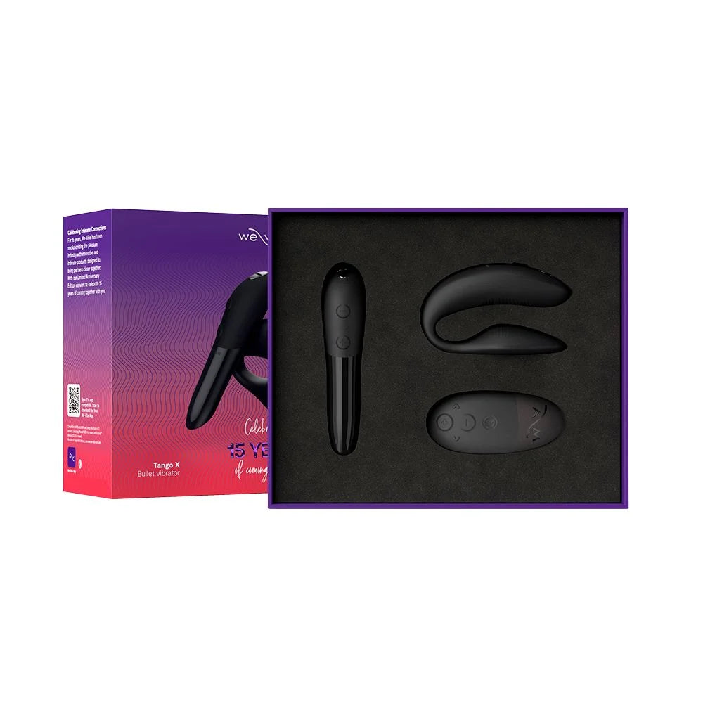 We-Vibe 15 Year Anniversary Collection - Sync 2 + Tango X - 2 Pack