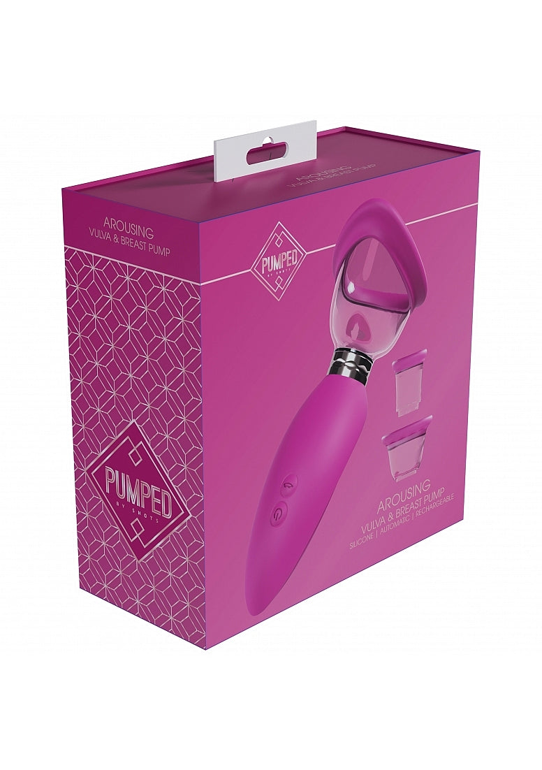 Shots Toys | PUMPED Arousing Vulva, Clitoral, Nipple & Breast Pump - Pink