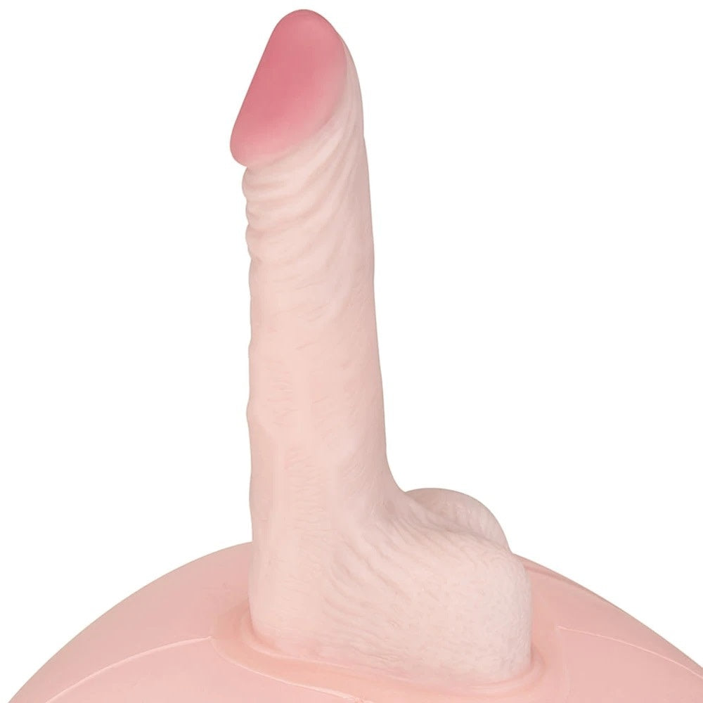 Lux Fetish Inflatable Sex Ball With Vibrating Realistic Dildo