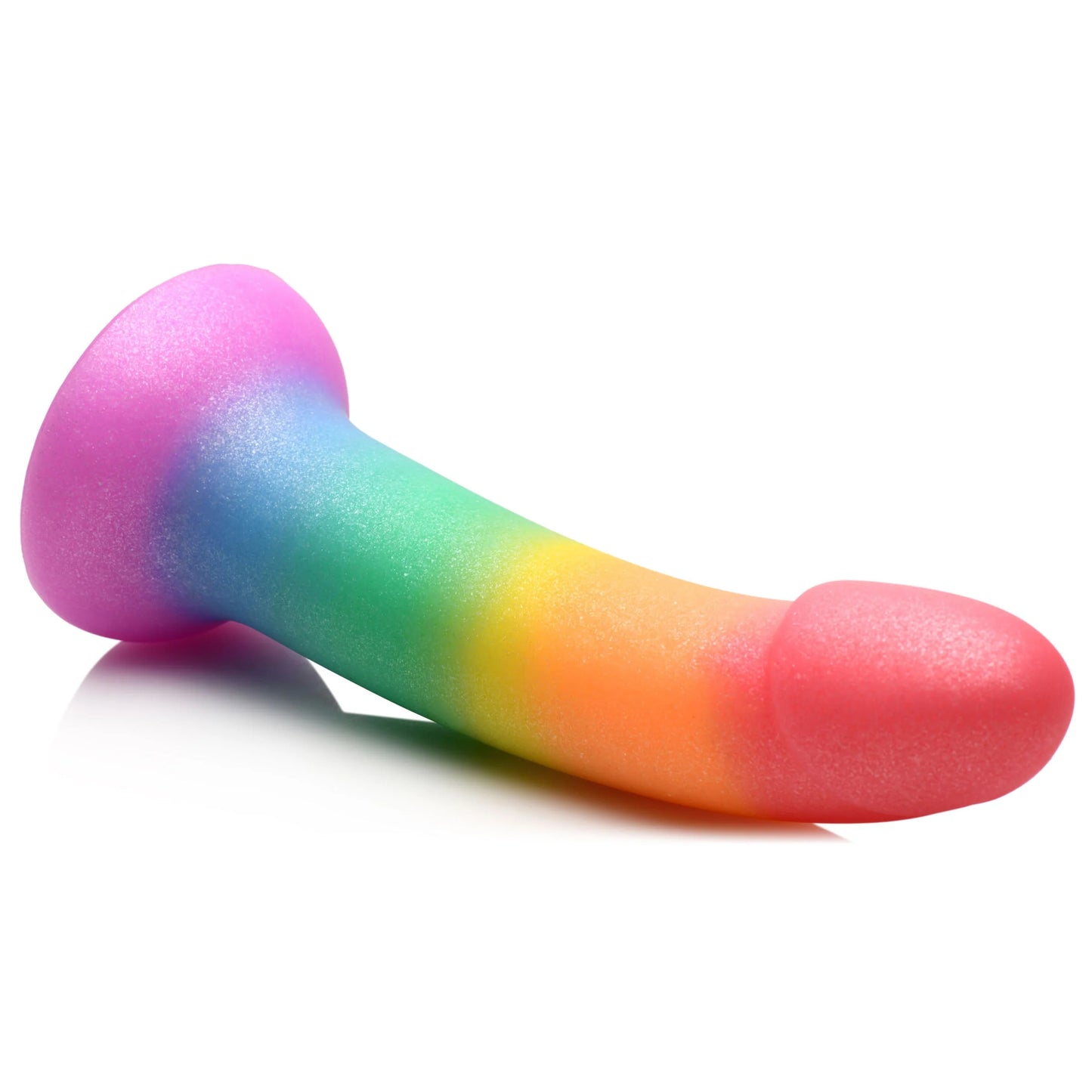 Curve Toys | Simply Sweet 6.5" Phallic Rainbow Dildo