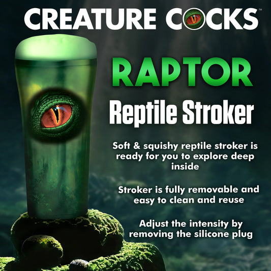 Creature Cocks Raptor Reptile Stroker Masturbator