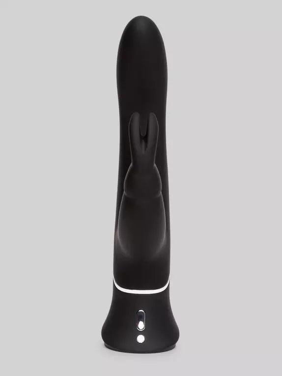 Love Honey Happy Rabbit Triple Curve Rechargeable Rabbit Vibrator Black