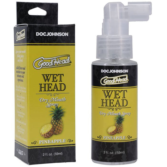 Doc Johnson GoodHead Wet Head Dry Mouth Spray Pineapple 59ml