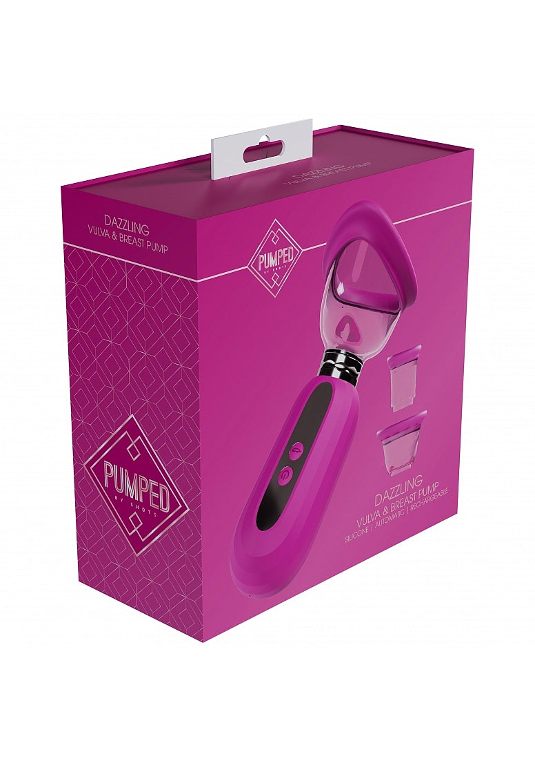 Shots Toys | PUMPED Dazzling Auto Ladies Pump - Pink