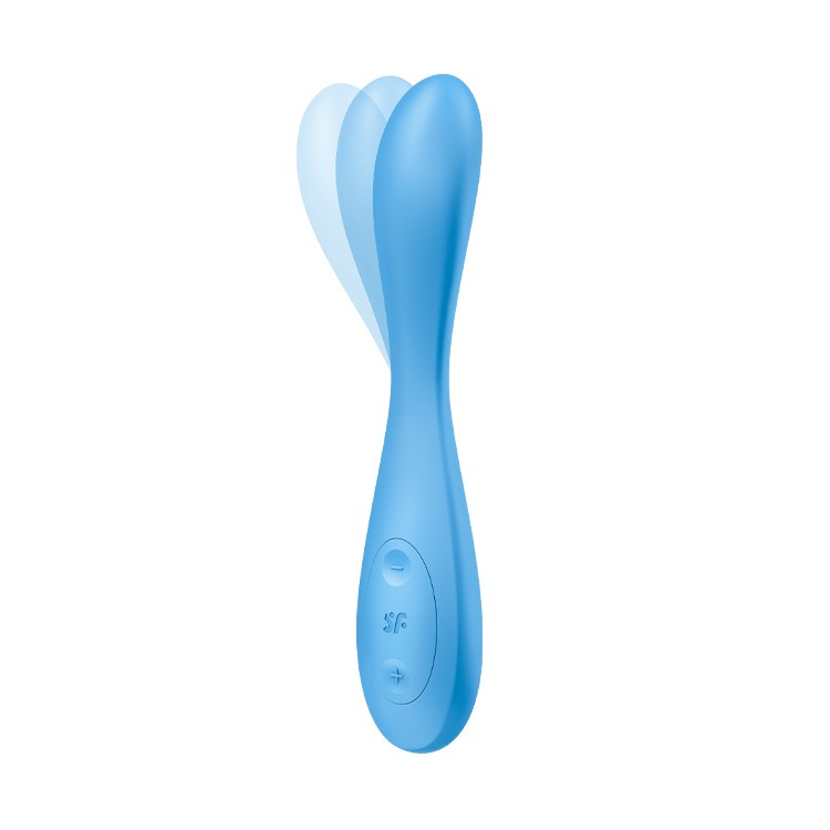 Satisfyer G-Spot Flex 4+ Vibrator Blue with App Control