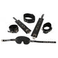 Bad Kitty Fetish Bag - 11 Piece Fetish Set Kit BDSM Bondage