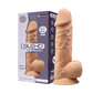 Adrien Lastic Silexd 8.5" Model 1 Realistic Silicone Dildo with Vibration - Flesh