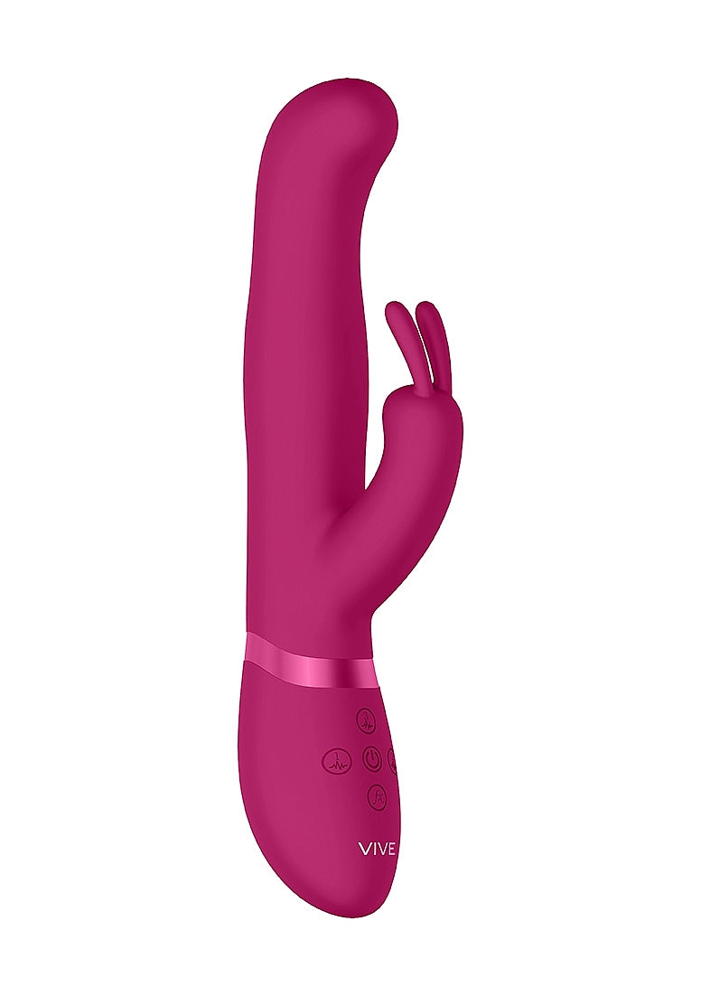 Shots Toys | VIVE Izara Rotating Beads G-Spot Rabbit Vibrator Pink