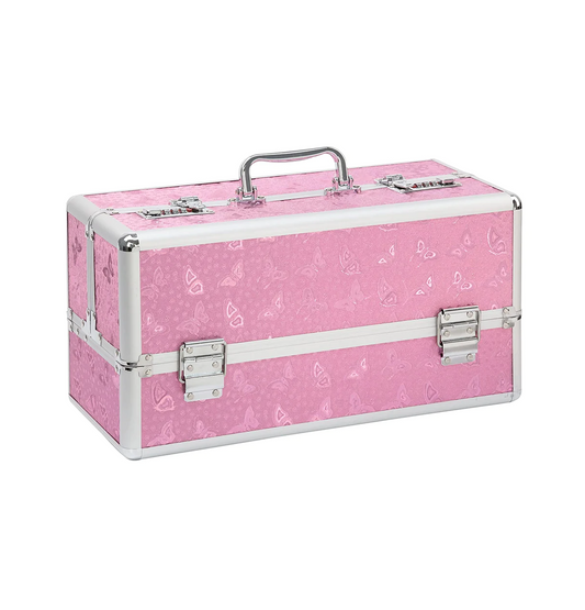 The Toy Chest -  Large Lockable Vibrator Sex Toy Case Pink 38cm x 20cm x 18cm