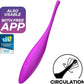 Satisfyer Twirling Joy Vibrator Fuchsia w App Control