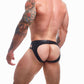 CUT4MEN Dungeon Jockstrap Black Size S/M/L/XL