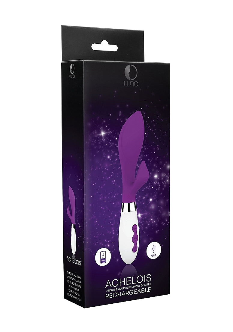 Shots Toys | Luna Achelois Rechargeable 10 Speed Vibe Vibrator Purple