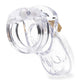 CB-X CB-3000 Chastity 3" Cock Cage Kit - Clear