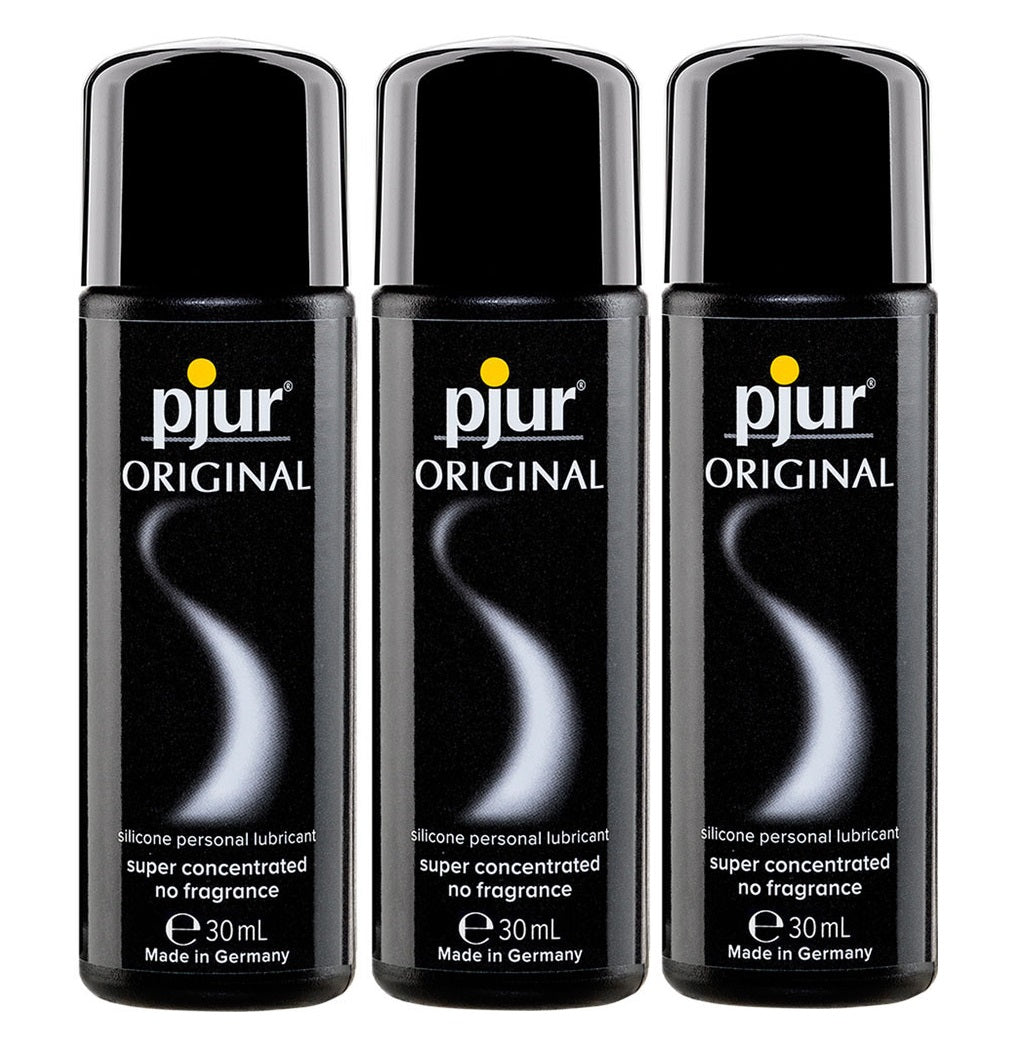 Pjur Original Silicone Lubricant 3x30ml - 3 Pack