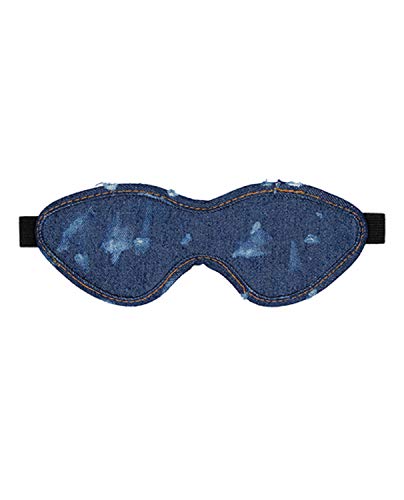 Shots Toys | Ouch! Denim Eye Mask - Blue