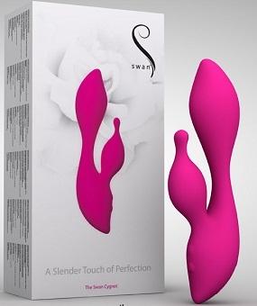 SWAN Vibes - The Swan Cygnet Rabbit Vibrator Pink