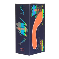 Swan The Mini Swan Wand Glow Vibrator Orange