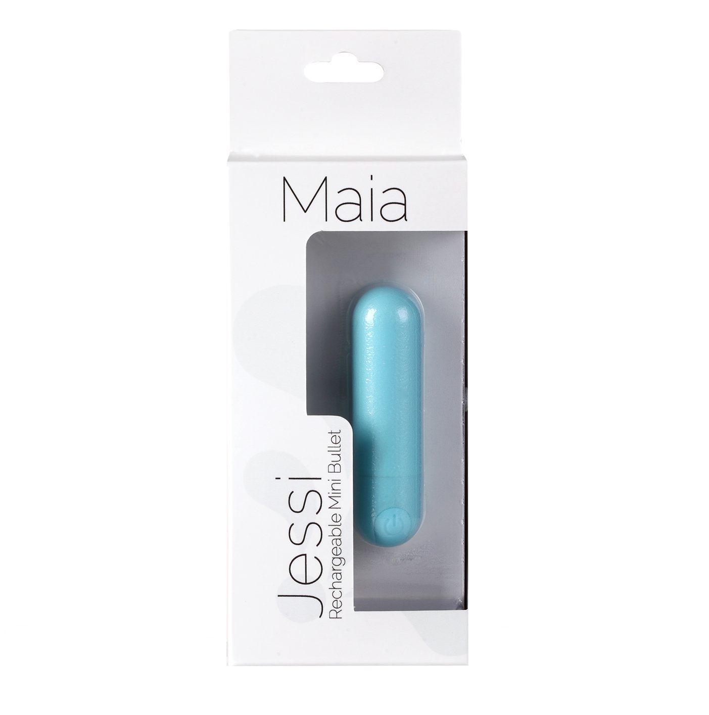 Maia Toys | Maia Jessi Teal Blue 7.6cm USB Rechargeable Bullet Vibrator