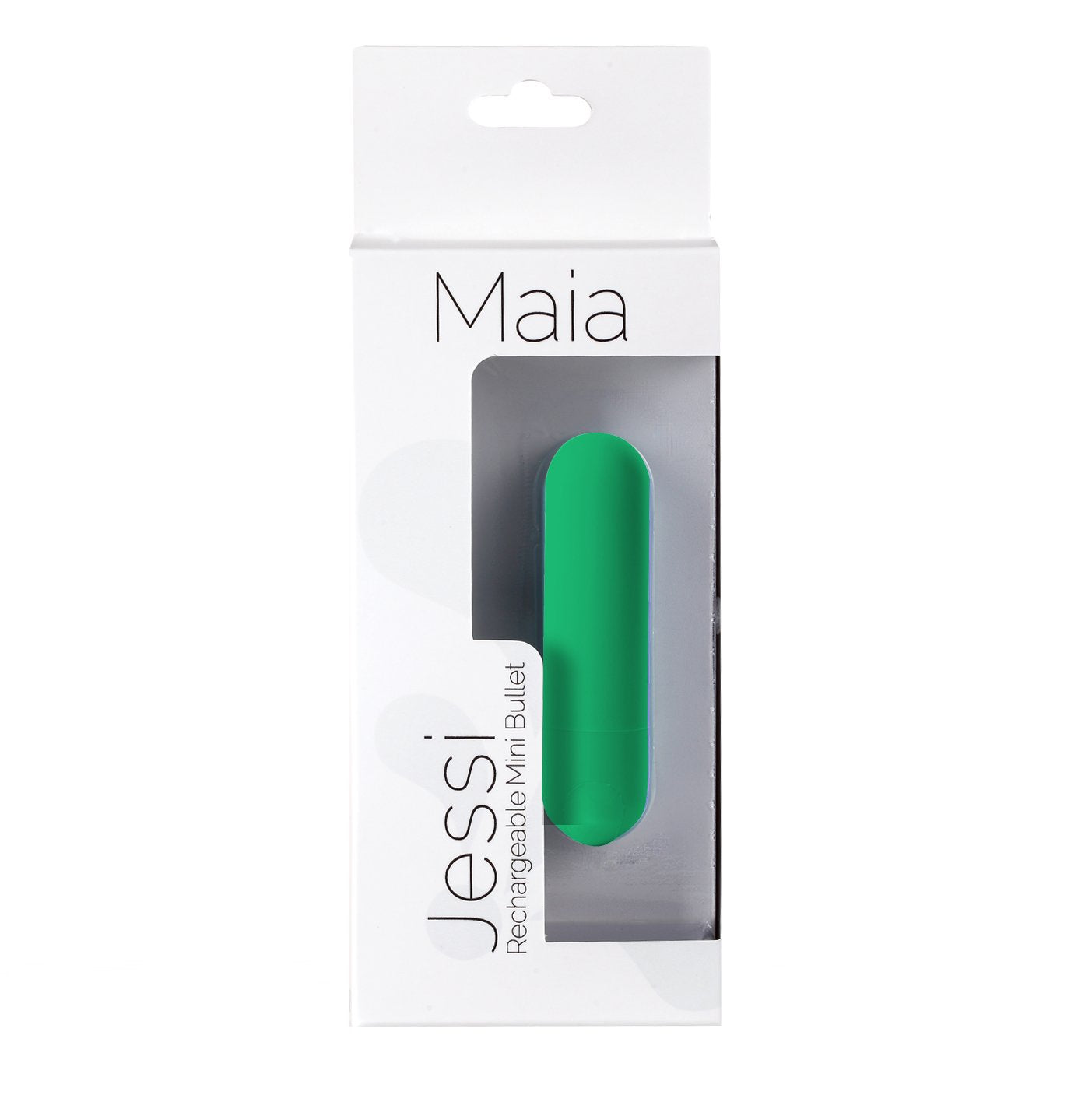 Maia Toys | Maia Jessi Emerald Green 7.6cm USB Rechargeable Bullet Vibrator