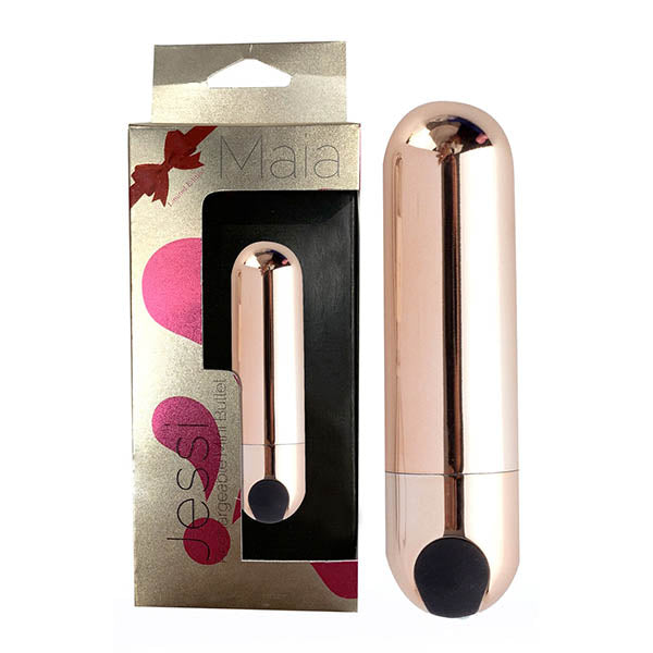 Maia Toys | Maia Jessi Rose Gold 7.6cm USB Rechargeable Bullet Vibrator