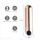 Maia Toys | Maia Jessi Rose Gold 7.6cm USB Rechargeable Bullet Vibrator