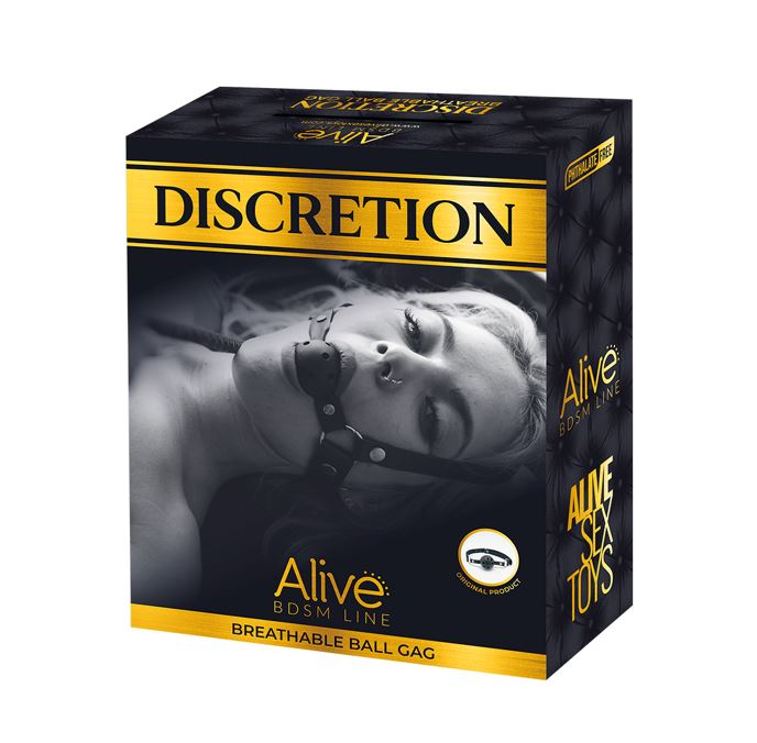 Adrien Lastic Alive Discretion Black Ball Gag