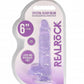 Shots Toys | REALROCK Crystal Clear 6"/15cm Realistic Dildo with Balls Purple