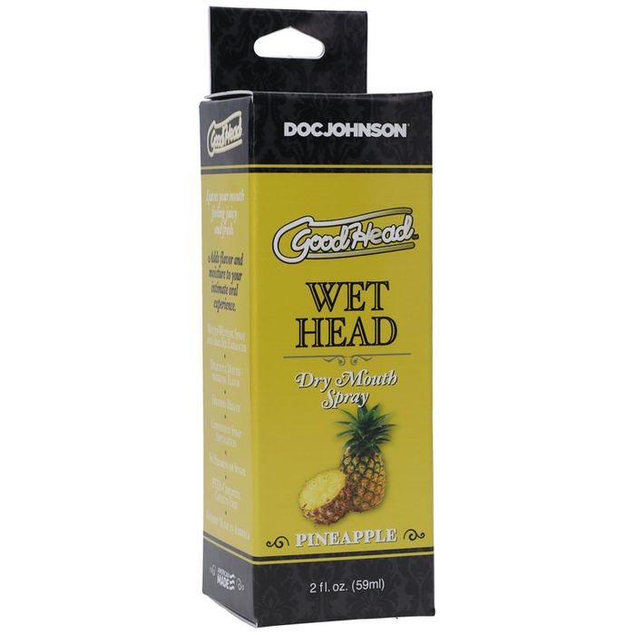 Doc Johnson GoodHead Wet Head Dry Mouth Spray Pineapple 59ml