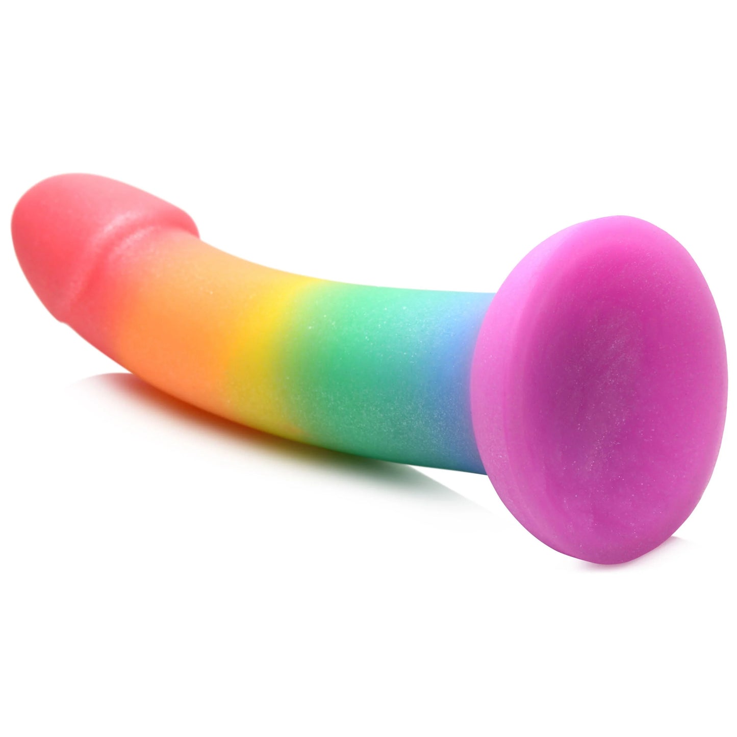 Curve Toys | Simply Sweet 6.5" Phallic Rainbow Dildo