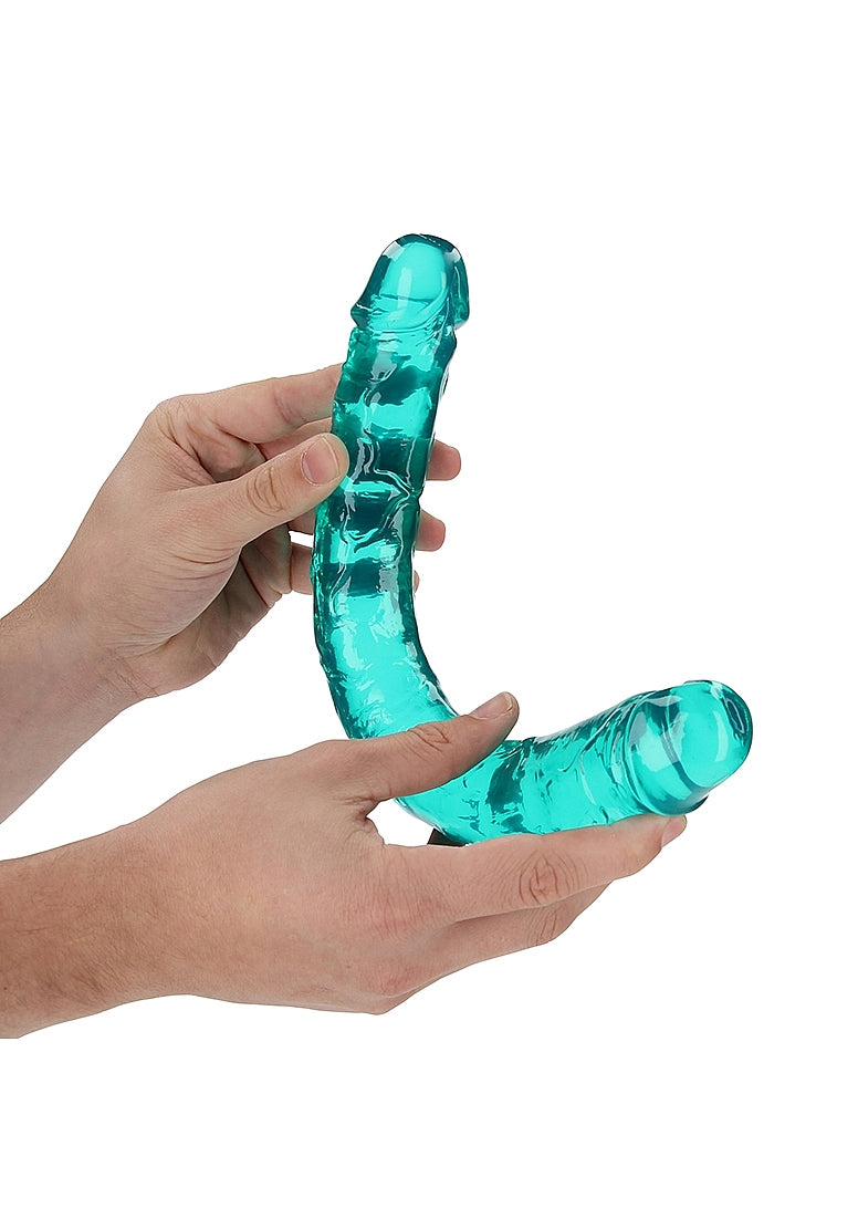 Shots Toys | REALROCK 34cm (13") Double Dong Turquoise