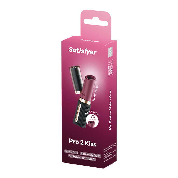 Satisfyer Pro 2 Kiss - Mini Travel 3D Air Pulse Vibrator