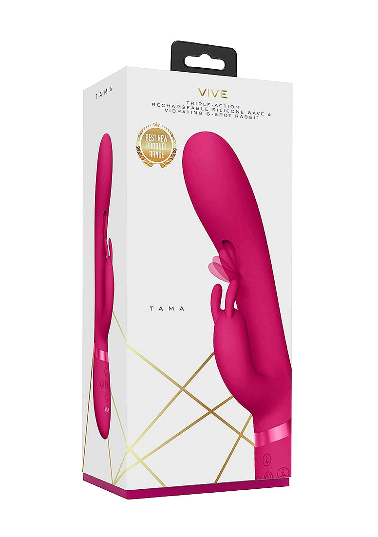 Shots Toys | VIVE Tama Flickering Rabbit Vibrator Pink