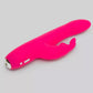 Love Honey Happy Rabbit Slimline Curve Rechargeable Rabbit Vibrator Pink