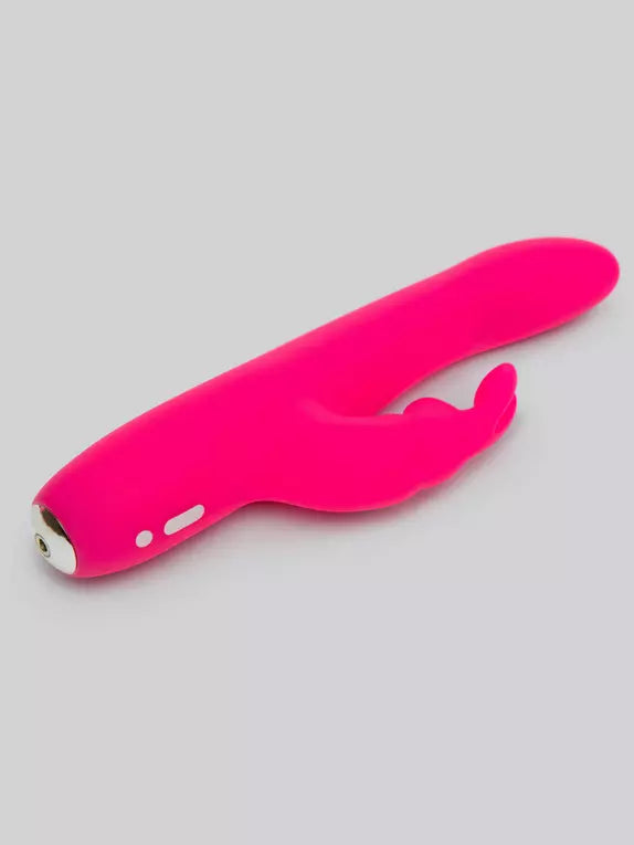 Love Honey Happy Rabbit Slimline Curve Rechargeable Rabbit Vibrator Pink