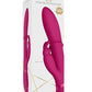 Shots Toys | VIVE Halo G-Spot Rabbit Vibrator with Stimulating Ring Pink