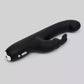 Love Honey Happy Rabbit Slimline G-Spot Rechargeable Rabbit Vibrator Black