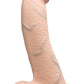 COTR | B-Vibe Slipskin Realistic Silicone Dildo - 7" Girthy Cream