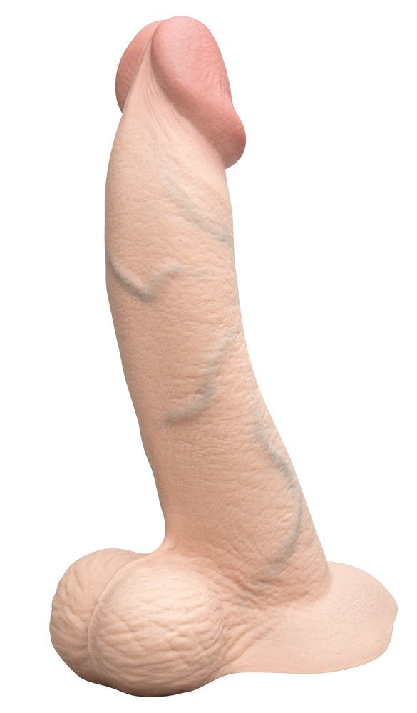 COTR | B-Vibe Slipskin Realistic Silicone Dildo - 7" Girthy Cream