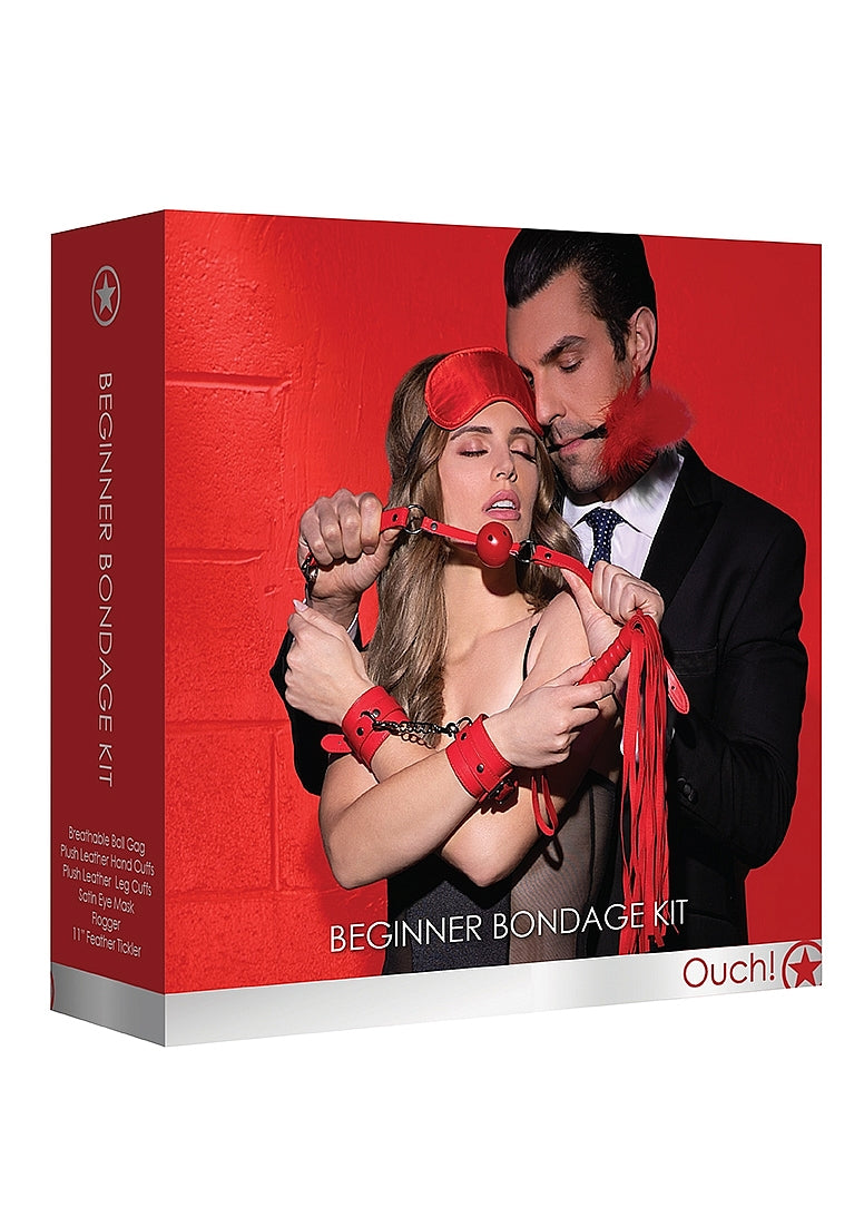 Shots Toys | Ouch! Beginners Bondage Kit Red