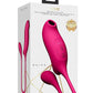 Shots Toys | VIVE Quino Double Action Air Wave & Vibrating Egg Vibrator Pink