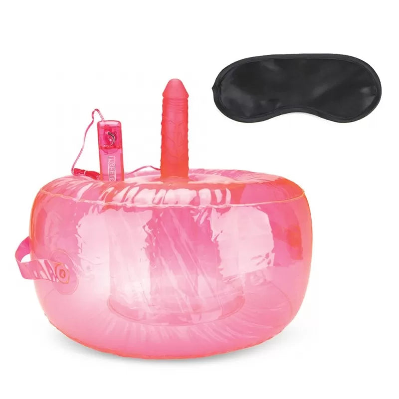 Lux Fetish Inflatable Sex Chair With Vibrating Dildo