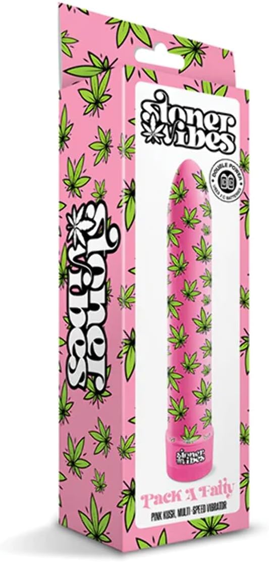 Global Novelties | Stoner Vibes Vibrator Pack A Fatty Pink Kush