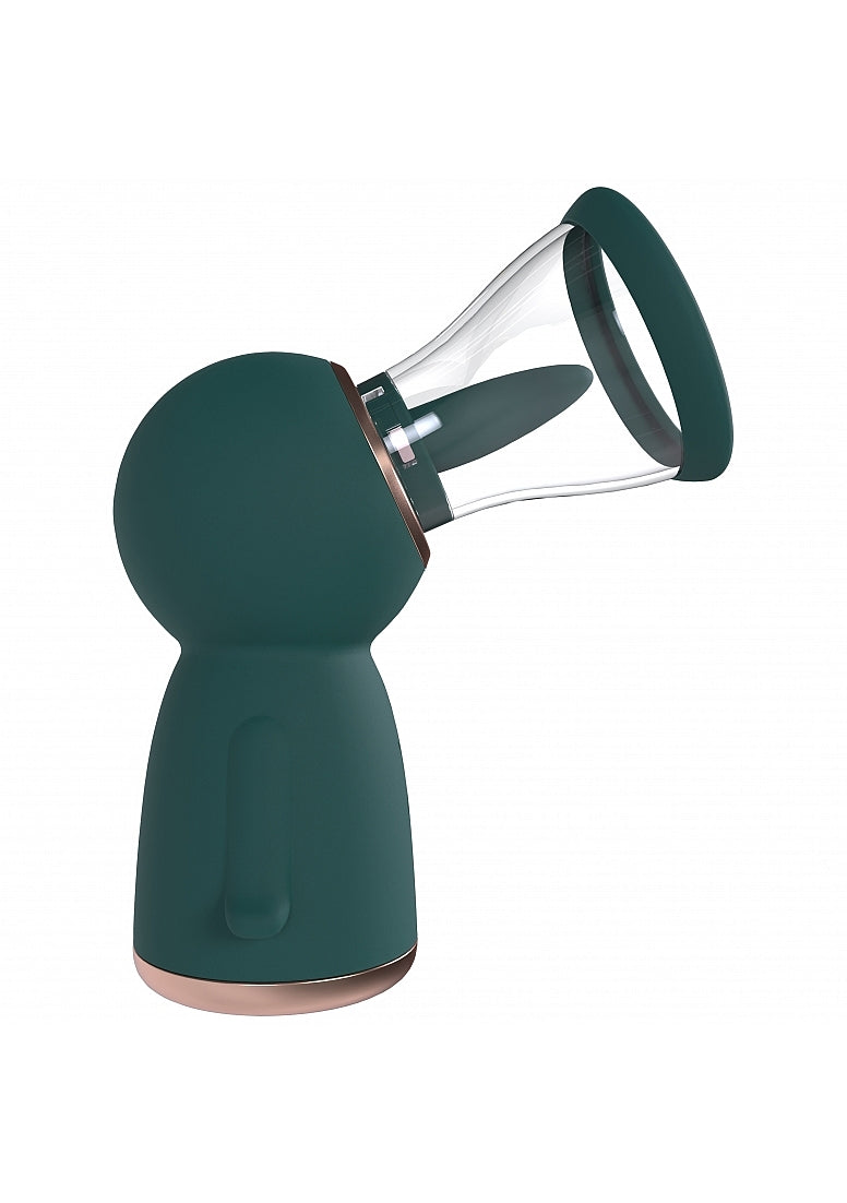 Shots Toys | PUMPED Exquisite Vulva & Breast Pump - Forest Green