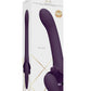 Shots Toys | VIVE Satu Vibrating Strapless Strap On Purple