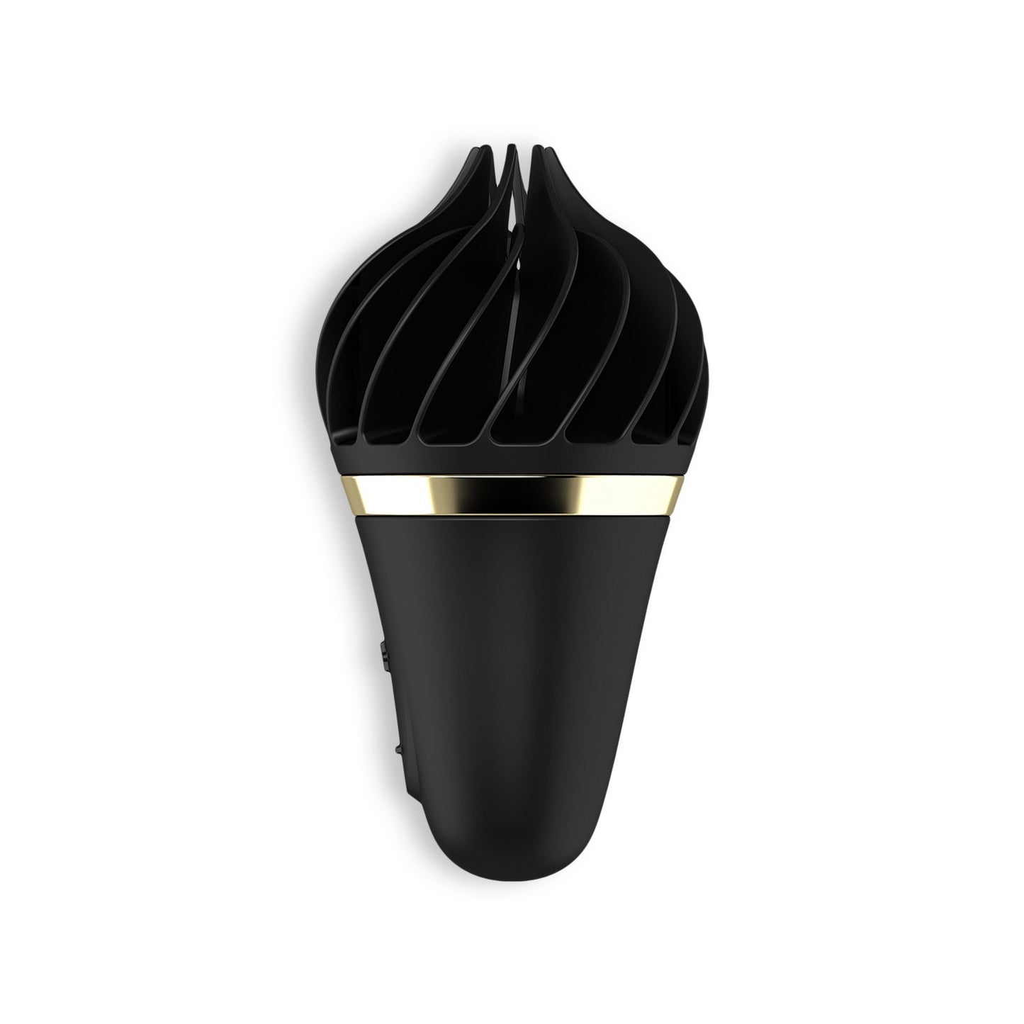 Satisfyer Sweet Treat Black/Gold - Rotating Head Ribs Stimulate Clitoris