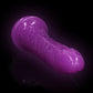 Shots Toys | REALROCK 28cm Slim Glow in the Dark Neon - Purple (10") Dildo Dong